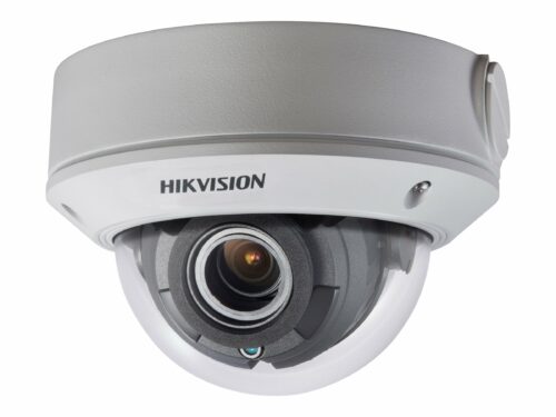 Hikvision Turbo HD Camera DS-2CE5AD0T-VPIT3F - Cámara de videovigilancia - cúpula - para exteriores - a prueba de vándalos / impermeable - color (Día y noche) - 2 MP - 1080p - f14 montaje - vari-focal - AHD - DC 12 V