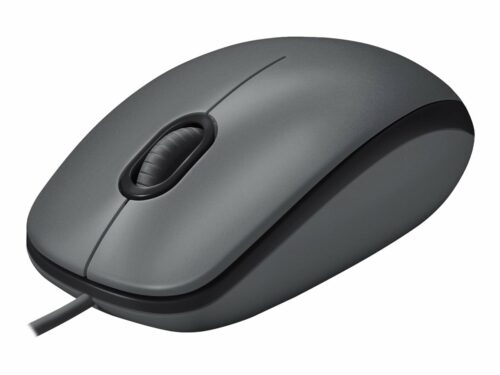 Logitech M90 - Ratón - diestro y zurdo - óptico - cableado - USB