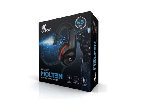 Xtech - XTH-520RD - Headset - Para Computer / Para Game console - Wired - Mono chat gaming