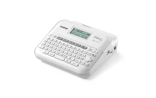 Brother P-Touch PT-D410 - Etiquetadora - B/N - transferencia térmica - 18 mm de anchura - 180 ppp - hasta 20 mm/segundo - USB - cortador - impresión de 5 líneas, impresión en modo espejo, impresión vertical, multi-copy printing (copia) (copia)