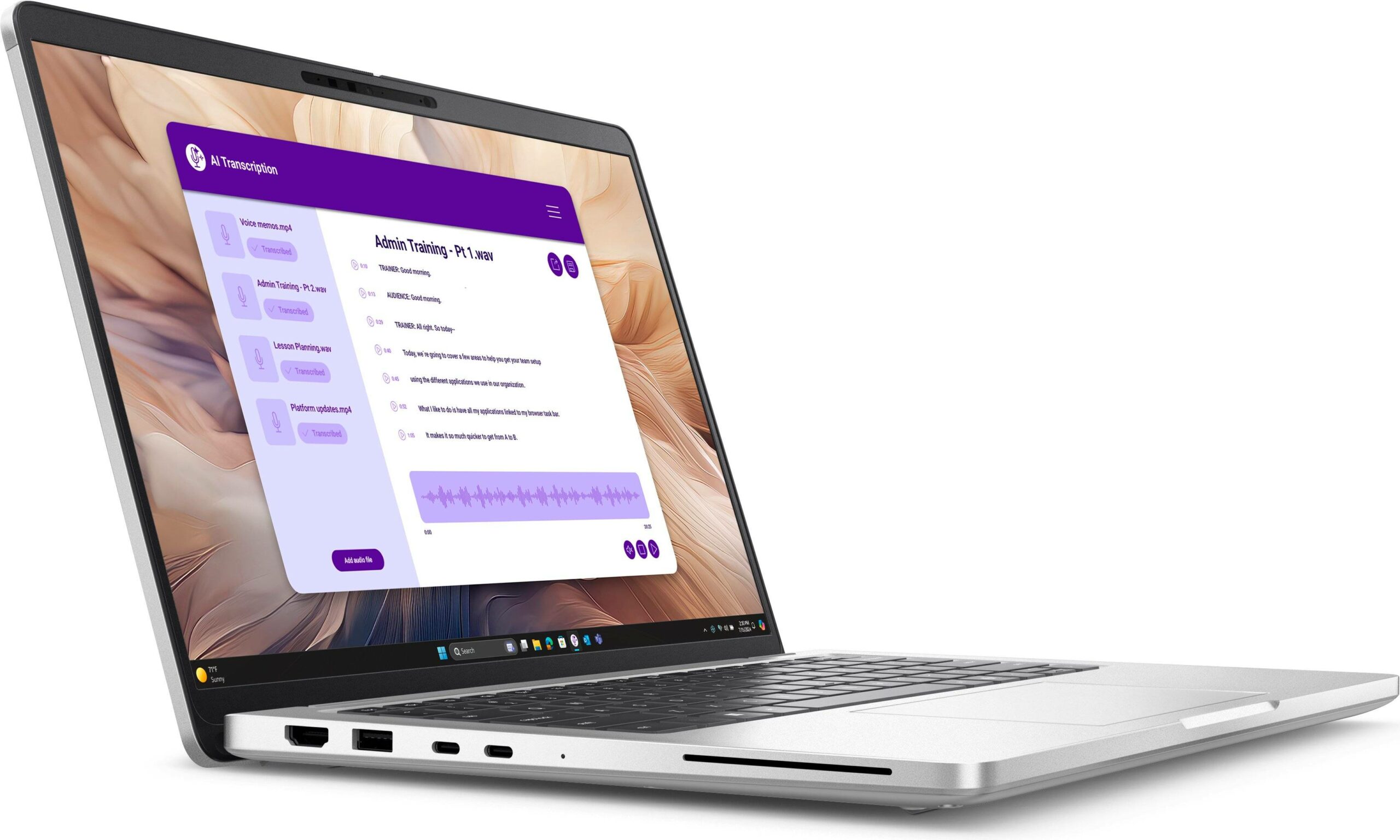 Notebook DELL Pro 14 Plus Intel Core Ultra 7, 32GB RAM, 1TB SSD, 14" FHD+, Wi-Fi 6E, W11Pro - Imagen 2