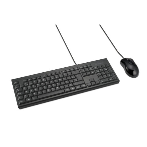Kensington - Keyboard and mouse set - Wired - KM100 EQ