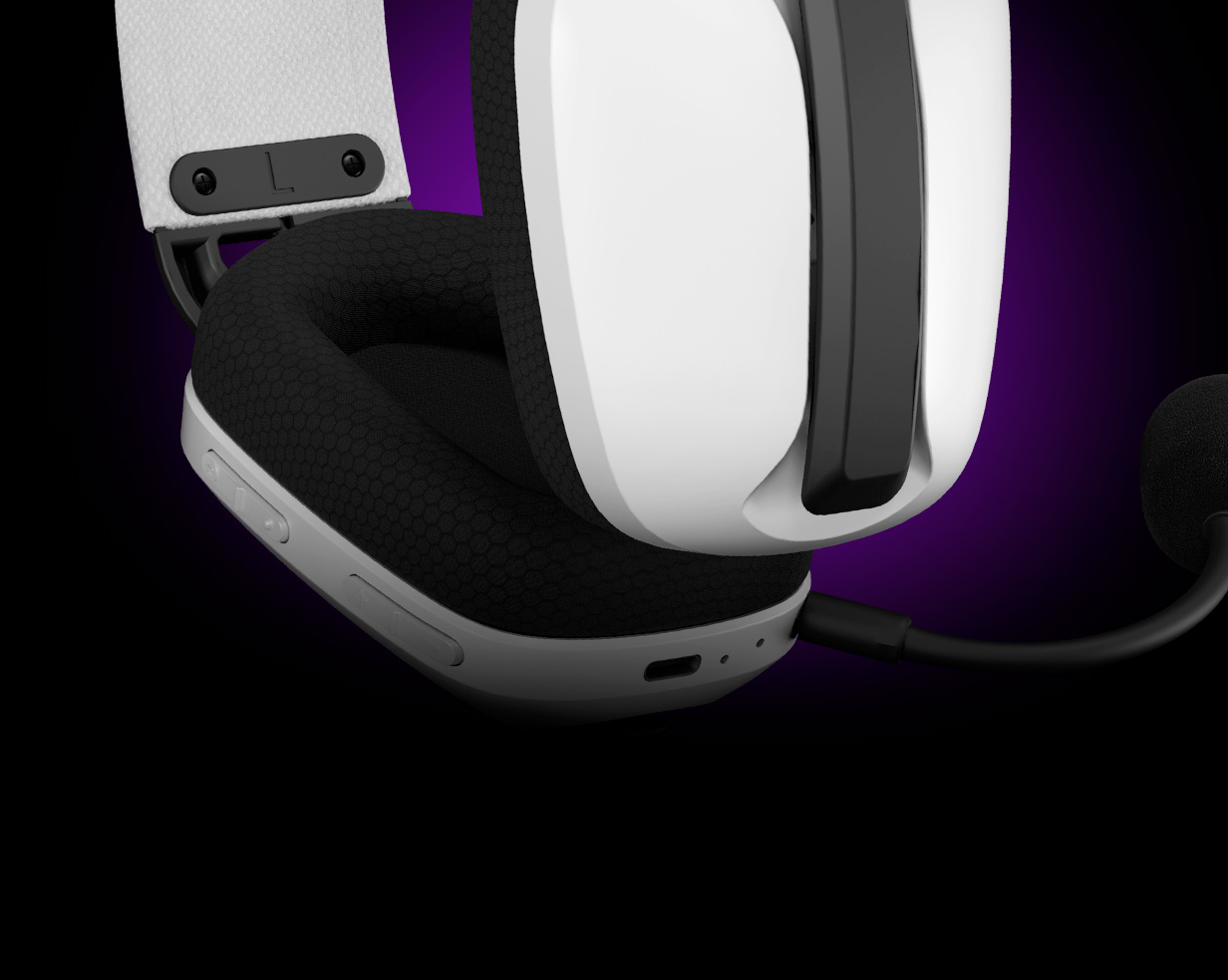Primus gaming headset ARCUS360BT PBH-360W Wireless headset system - Imagen 5
